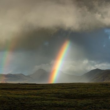 Arc-en-ciel en Islande
