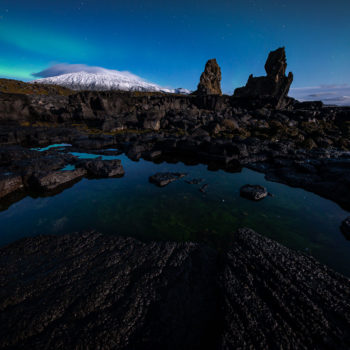 Aurore boréale en Islande