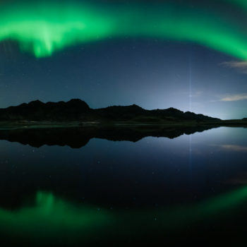 Aurore boréale en Islande