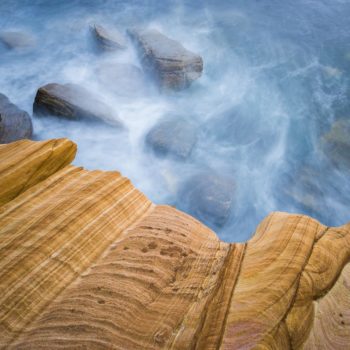 Painted cliffs en Tasmanie