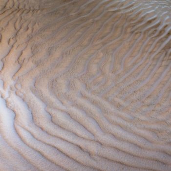 Texture dans le sable de dune au Sultanat d'Oman