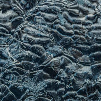 Graphisme dans la glace en Islande