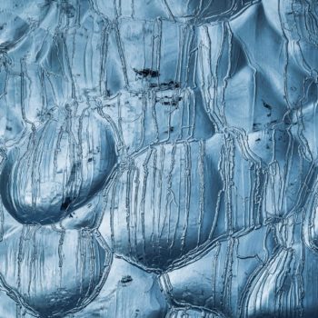 Texture de glace sur la plage de Diamond Beach en Islande