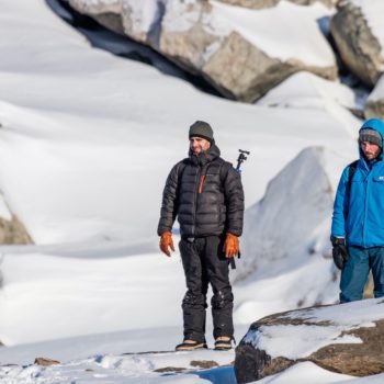 Renardo & Puffinou lors d'un voyage photo. ©Virgile Werts