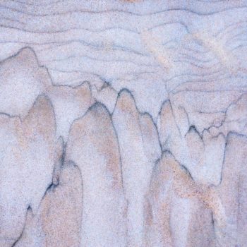 Texture dans le sable de dune au Sultanat d'Oman